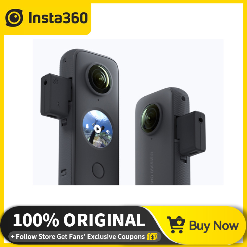 Insta 360 one  x 2 mic adapter lavet til 3.5mm action kamera tilbehør