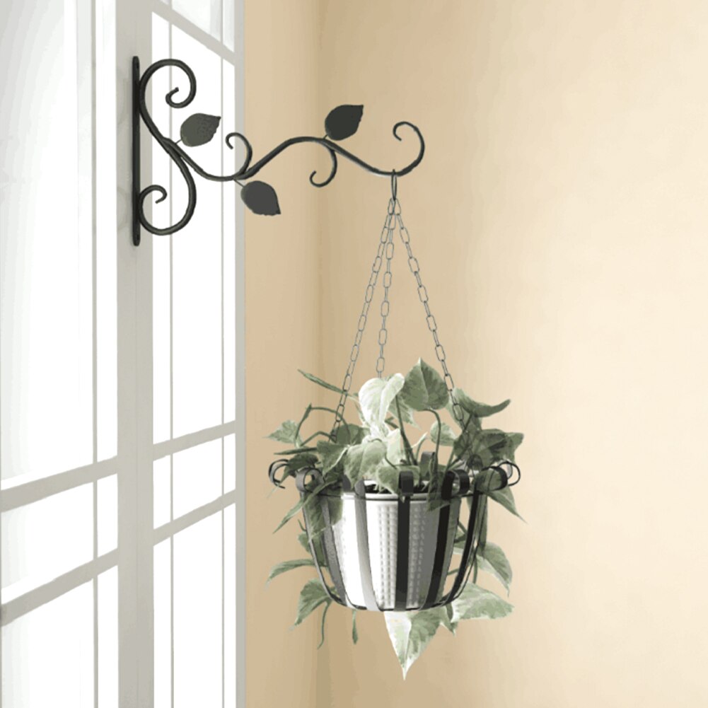 Home Garden Hanger Plant Hook Decorative Accessories Modern Office Hanging Basket Living Room Iron Flower Pot Holder Patio