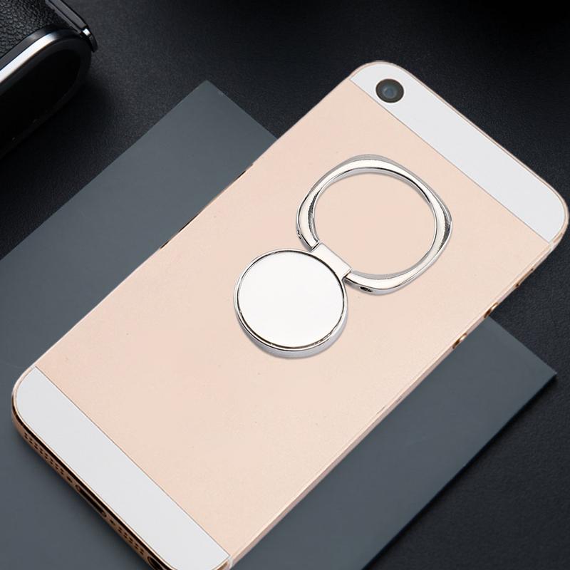 360 Degree Ultra-Thin Finger Ring Magnetic Car Bracket Holder Grip Base For iPhoneSamsung Smartphone Desk Stand