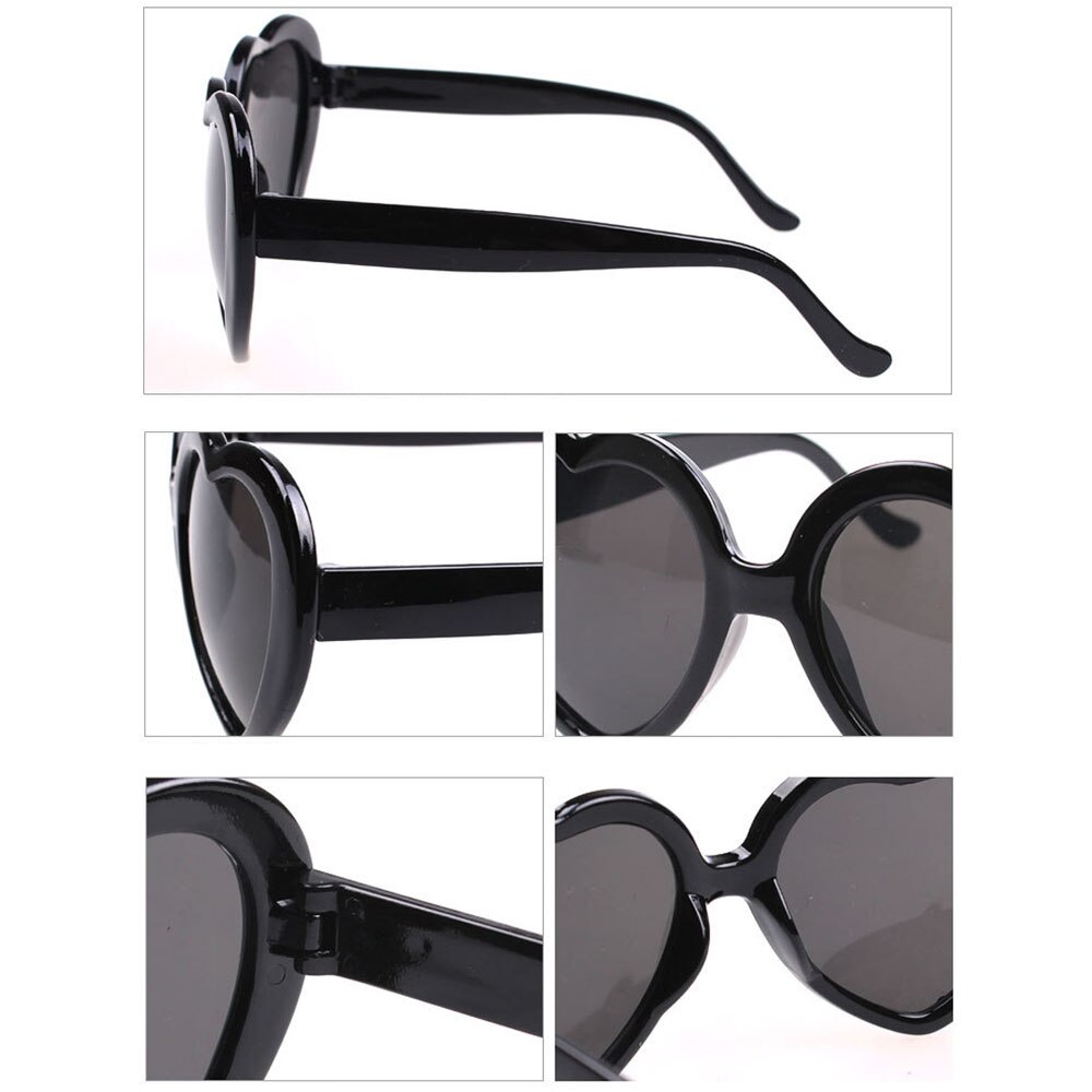 1pc Love Heart Sunglasses Women Rimless Spectacles Female Lolita Hearts Shape Eyeglasses Ladies Glasses of a Heart Sun Glasses