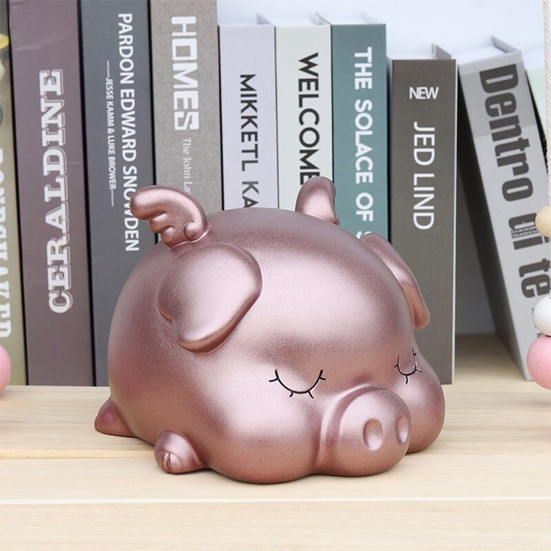 Grand cochon mignon tirelire grande tirelire pour enfants économisant tirelire coffre-fort tirelire banque Alcancias vas pot décor Animal