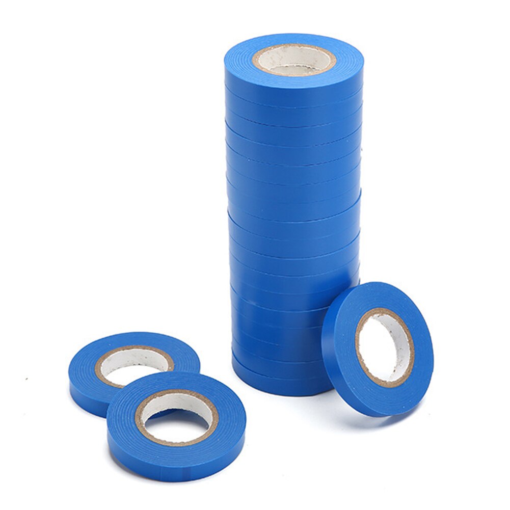 Ruban adhésif de jardin en PVC, 20 pièces, pour attacher les plantes, tige de légumes: Blue