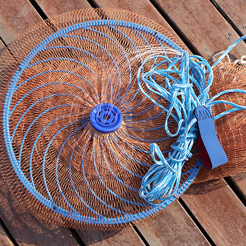 Finefish With sinker Cast Net Fishing Network USA Hand Cast Net Outdoor Throw Catch Fishing Net Tool Gill net: Purple