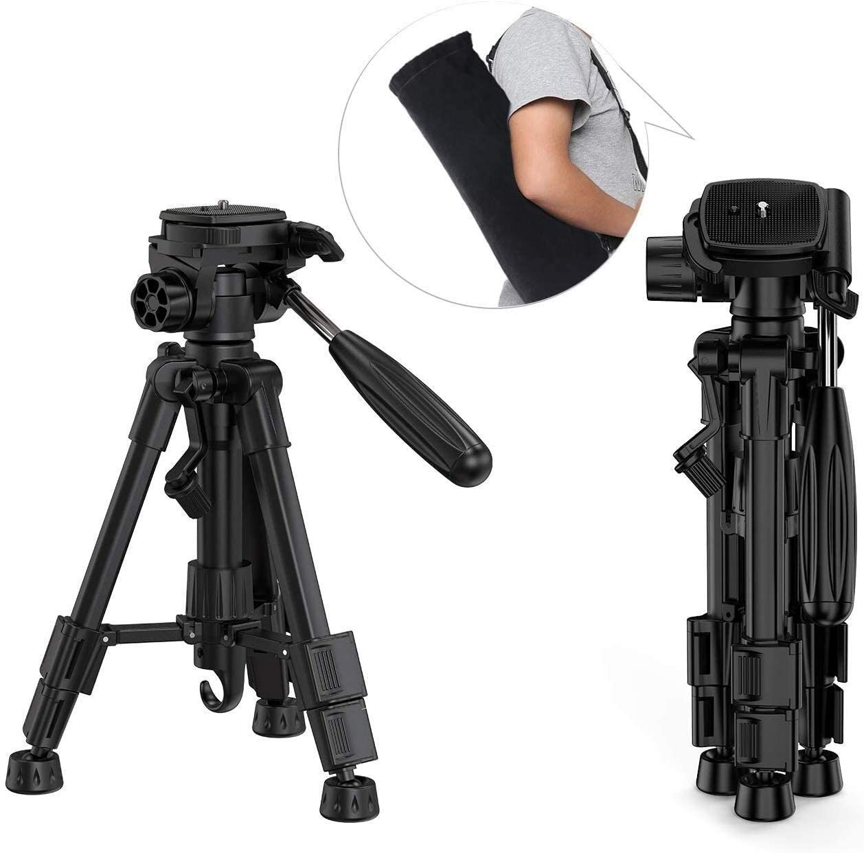 BOMAKER-proyector LED Full HD 1080P, trípode ajustable para Android, WIFI, para cámara DSRL