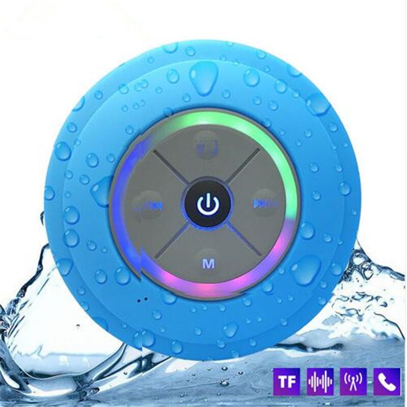 Altavoz inalámbrico portátil Mini Q9 impermeable Bluetooth sonido de música Carro de agua altavoces resistentes baño ducha Bar PK A9