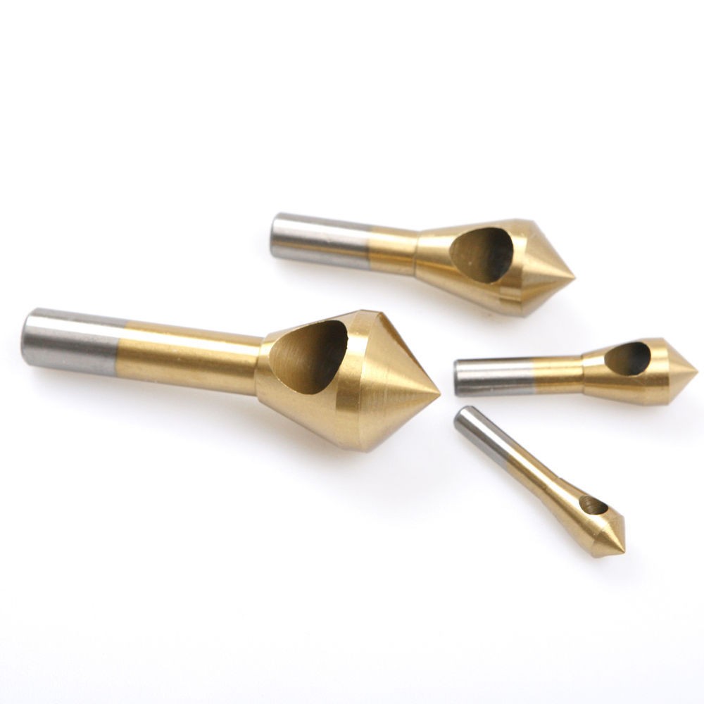 Inclined hole chamfer countersunk bit drill/inverted taper hole/screw countersunk hole/internal chip removal