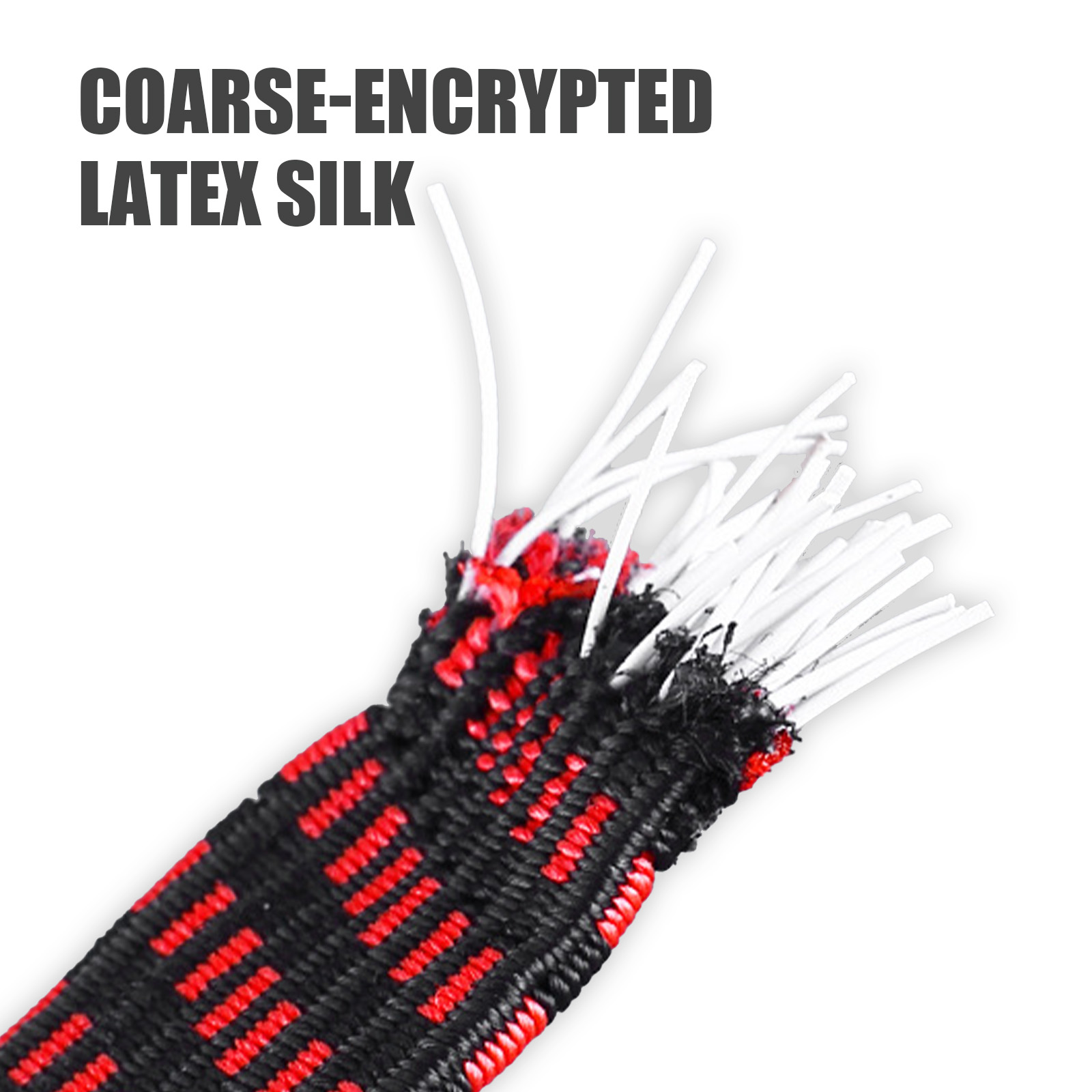 Corde elastiche con ganci 1M/2M/3M Corde elastiche extra lunghe per cinghie elastiche per bagagli resistenti Cinghie elastiche in gomma piatte