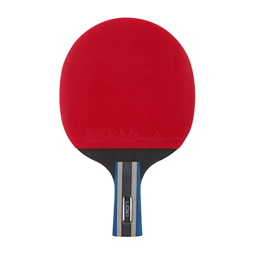 Loki 2 Star Table Tennis Racket Paddle 5 Wood Ping Pong Racket for Beginners Standardizing Maneuver: Short handle
