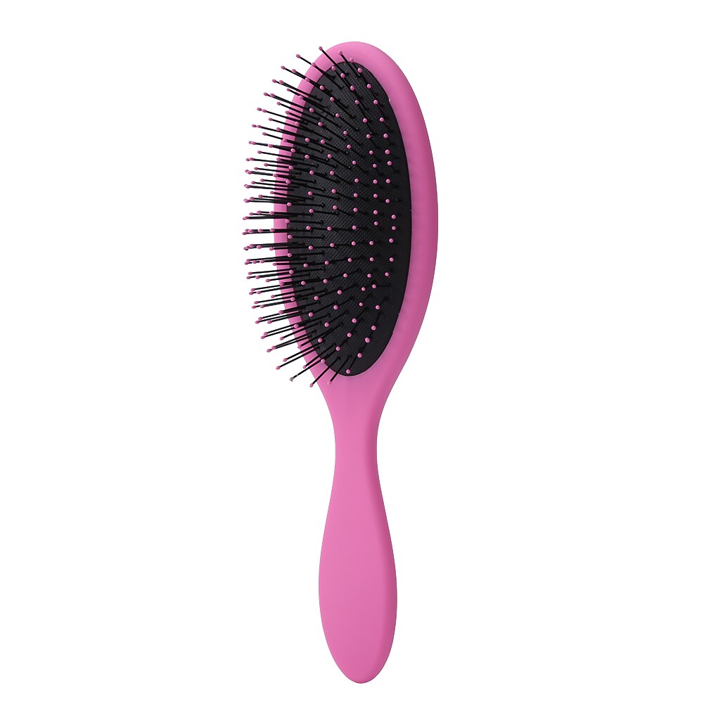 Magie Griff Entwirren Kamm Dusche Haar Pinsel Luft Tasche Paddel Massage Pinsel Haarbürste: rosa