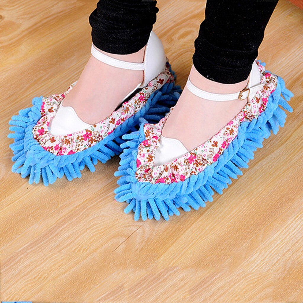 Convenient Dust Mop Slipper Floor Cleaner Lazy Dusting Cleaning Foot Shoes Cover Accessories Cleaning Tools Cleaning Foot R1