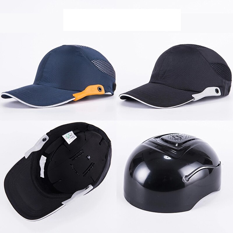 Baseball Bump Cap Safety Hard Hat Head Protection Cap Adjustable Protective Hat