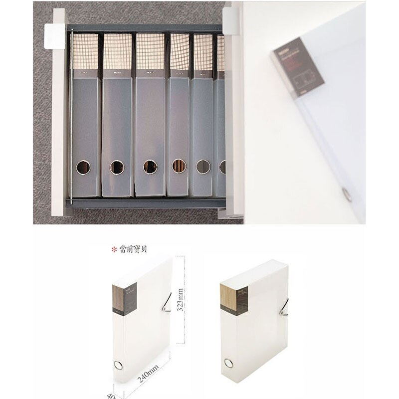 Office Supplies Multi-function File Box Folder Document Data Storage Box Report Folder For Office School