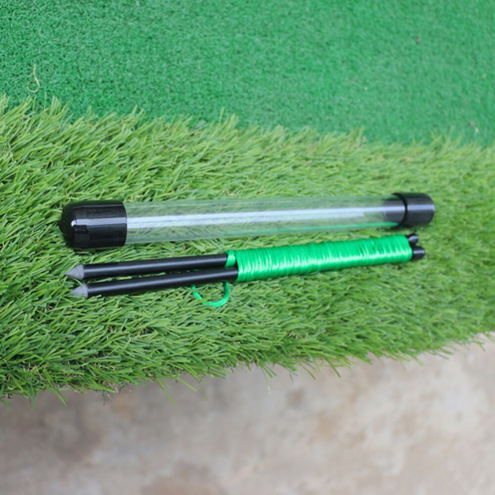 1 Set Training Aids Alignment Sticks Swing Putting String with Pegs for Beginners Practice