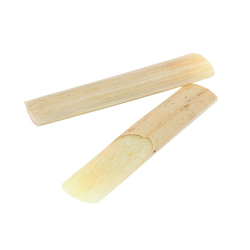 Cañas de saxofón Alto Eb, fuerza de bambú, 2,5 saxofón, piezas de instrumentos de madera 62KF, 10 Uds.