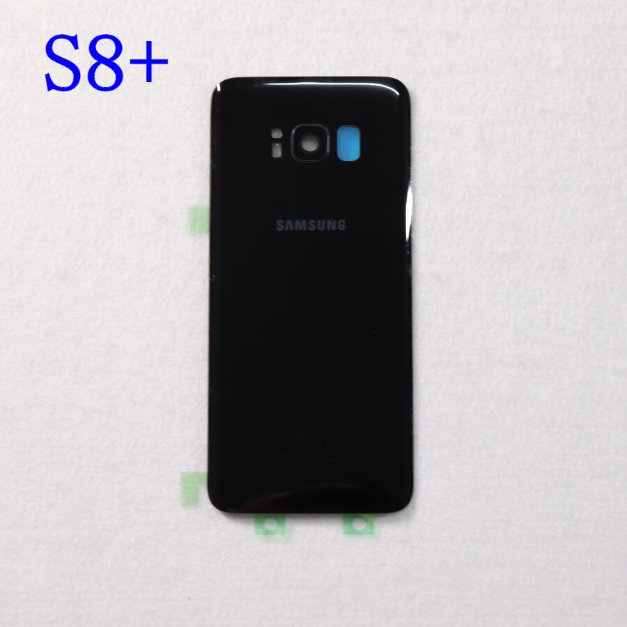 Cover posteriore in vetro per SAMSUNG Galaxy S8 G950, custodia posteriore in vetro G950FD S8 Plus S8 G955, G955FD, G955FD, G955FD: S8 Plus Black