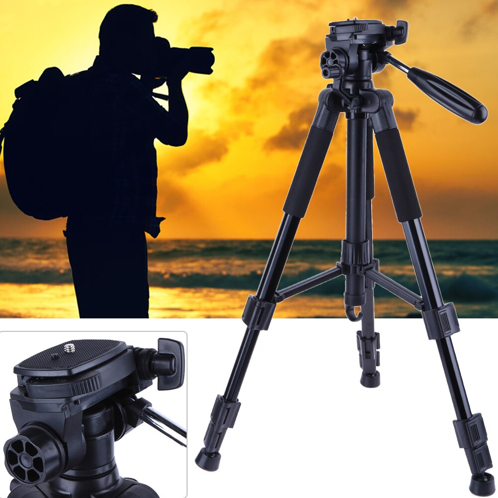 Multifunktionales, tragbares reise-live-slr-kamera-stativ, schwarz , -187945