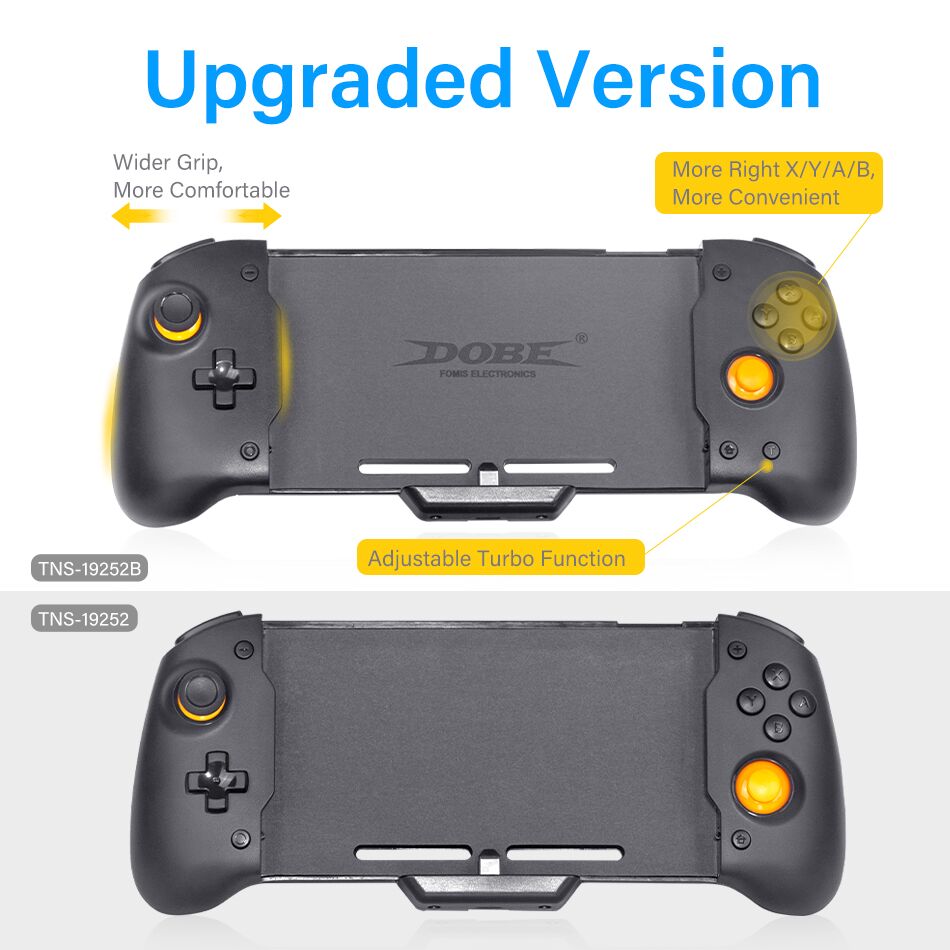 Upgrade Voor Nintendo Switch Gamepad Controller Handheld Grip Dubbele Motor Trillingen Ingebouwde 6-Assige Gyro Joycon Met opbergtas