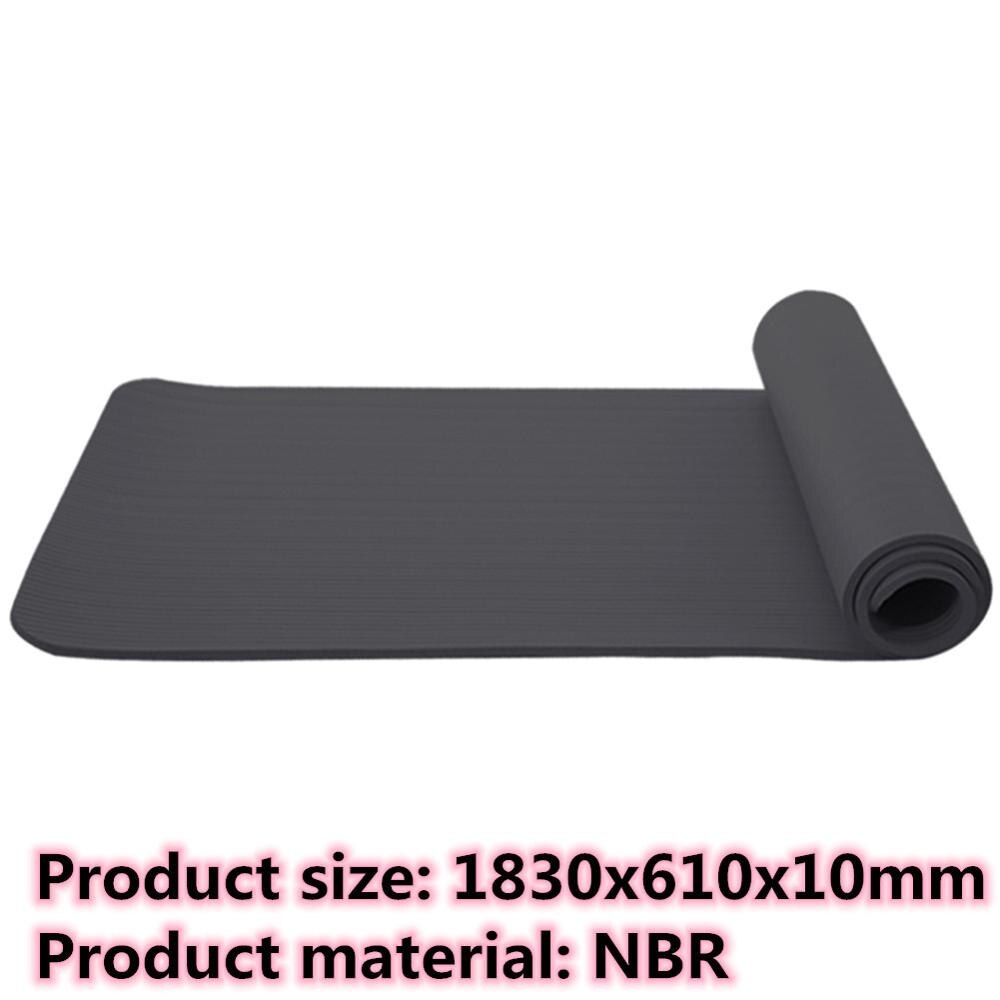 EVA/NBR Yoga Mat Beginner Environmental Fitness Gymnastics Non-Slip Sport Gym Soft Pilates Mats for Exercise, Yoga, and Pilates: 12
