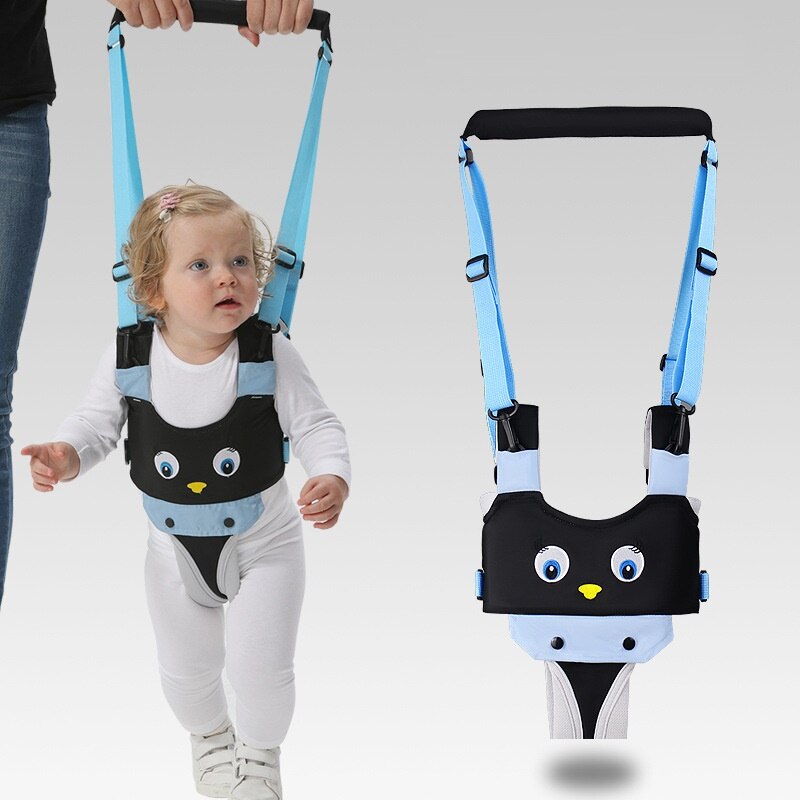 Loopstoeltje Voor Kinderen Leren Lopen Baby Harnas Rugzak Rein Wandelaars Voor Peuters Kind Harnas Geschikt Voor 6-24 Maanden: C Blue penguin