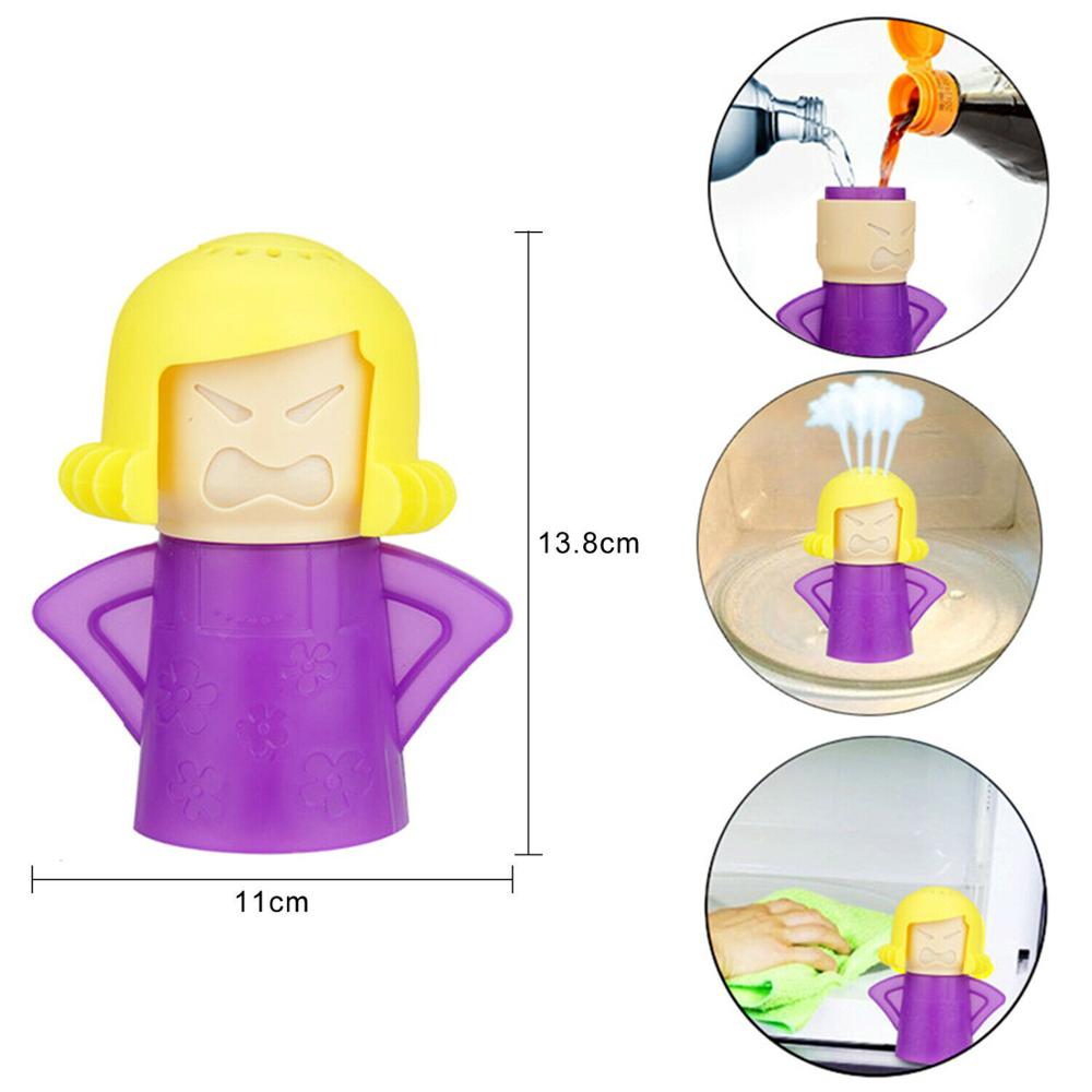 Angry Mom Mama Microwave Cleaner Easily Cleans Microwave Oven Steam Cleaner Appliances for The Kitchen Refrigerator cleaning