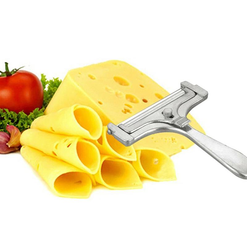 Stainless Steel Wire Cheese Slicer Adjustable Cheese Cutting Wire Cheese Peeler Cheese Slicer Cutter Butter Slice Cooking Tool