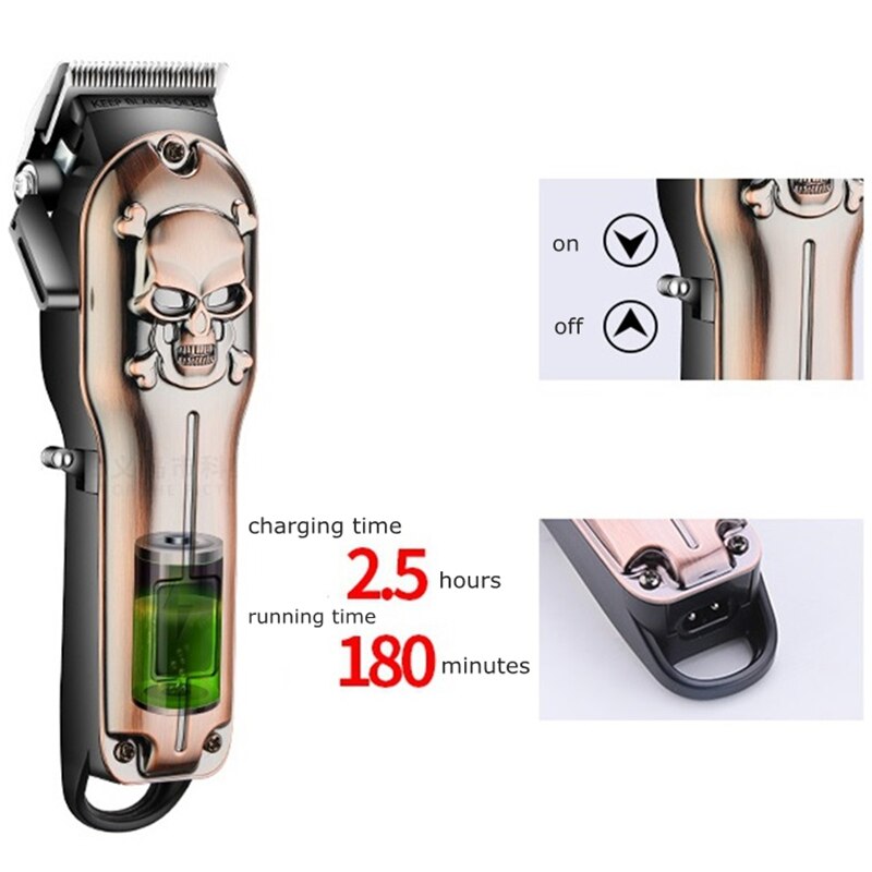 Original taper lever adjustable finishing electric hair clipper barber shop LED display hair trimmer beard haircut