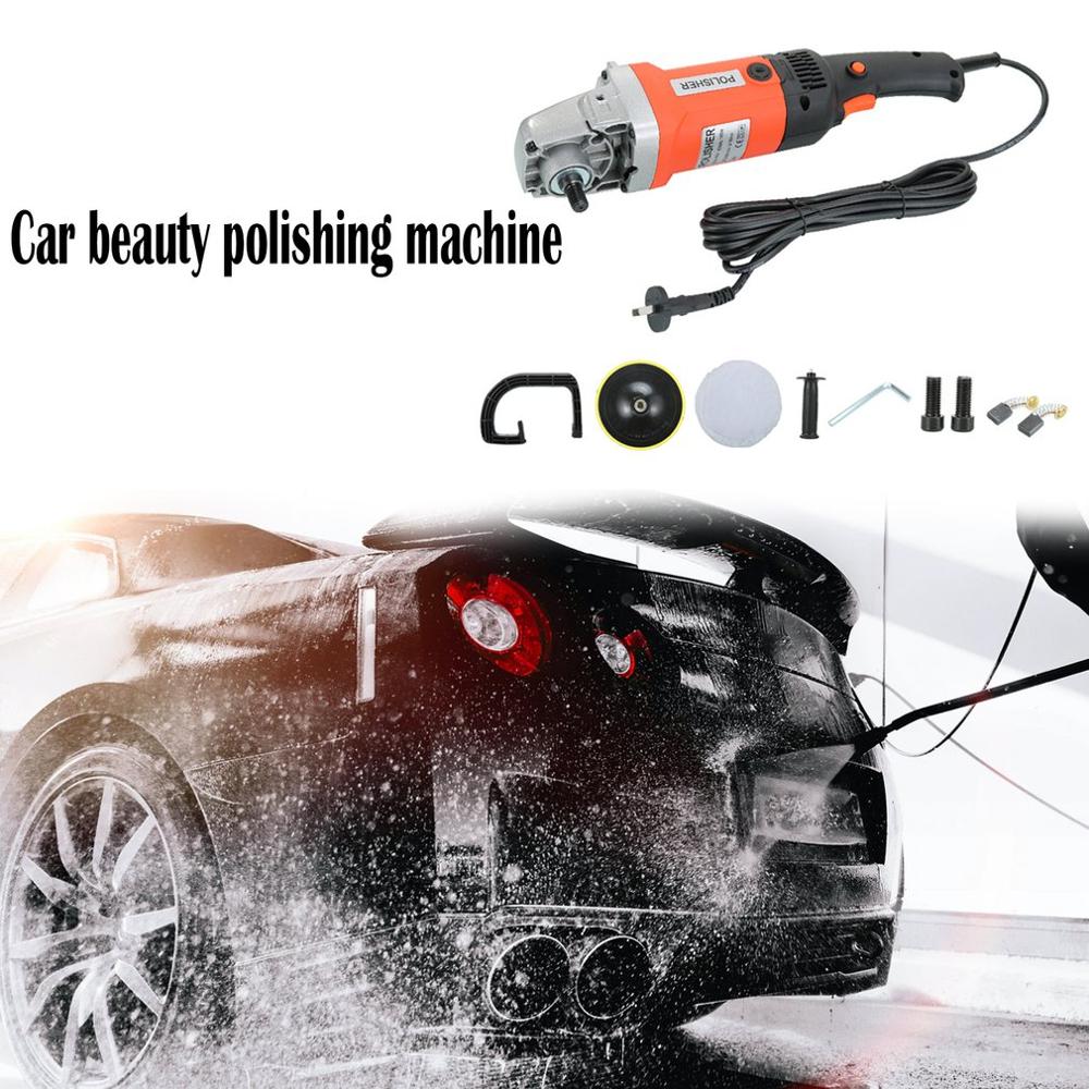 1400W 220V Adjustable Speed Car polishing machine Electric cars Polisher Waxing Machine Automobile Furniture Polishing Tools