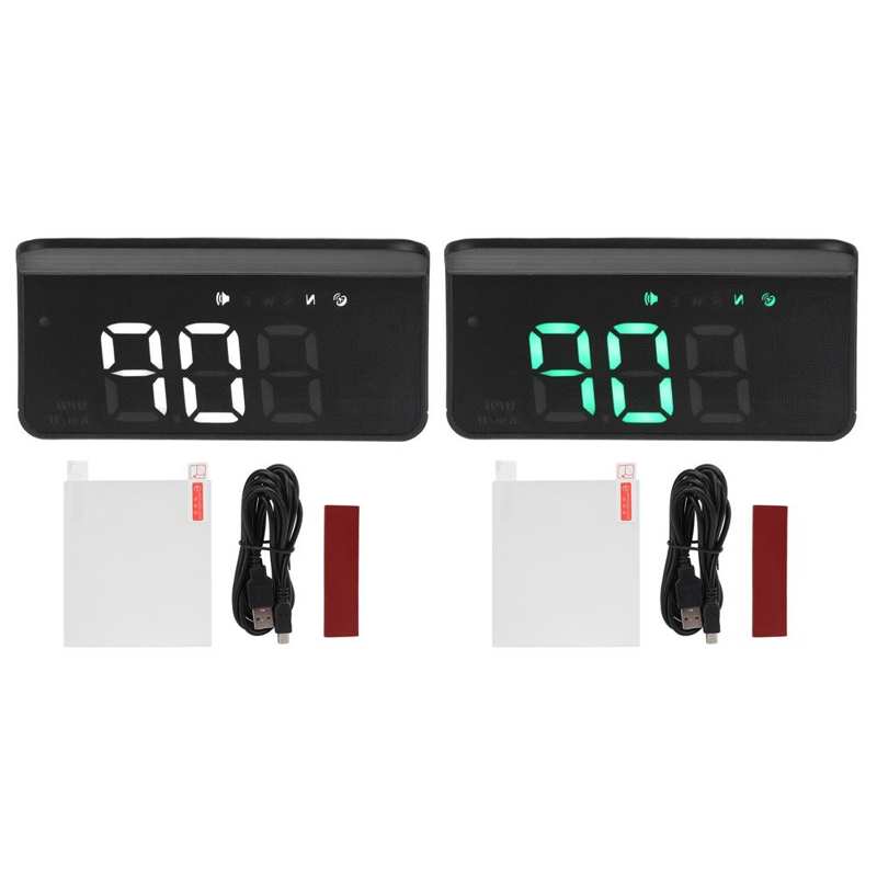 Windshield Screen Projector Precise Positioning Car HUD Display for Cars Trucks Motorcycles