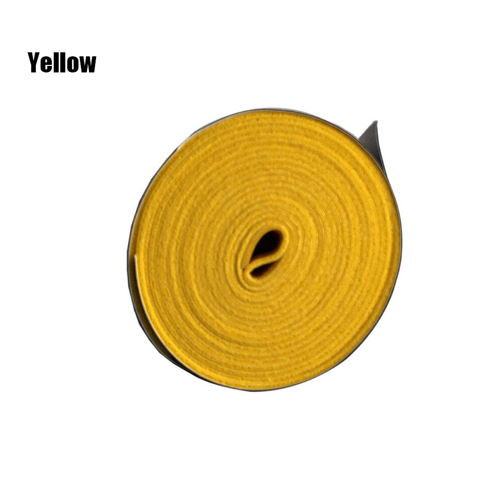 Bande Anti-transpiration à main plate givrée, 1/2 pièces, antidérapante, enveloppante, absorbe la sueur, poignées de pêche, accessoires de sport de raquette: Yellow / 2pcs