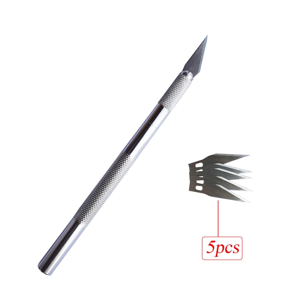 Precision Craft Hobby Utility Knife Curved Edge Blades Magnet Squeegee Knifeless Tape Finish Line Vinyl Warp Cutting K113