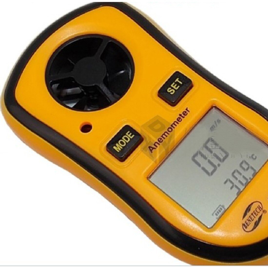 Portable Digital Anemometer for Measuring Wind Speed Handheld Wind Speed Meter with Backlight Wind Speed Gauge Meter