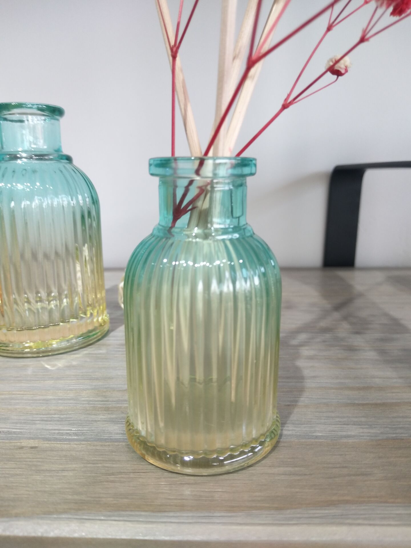 Europäischen Hipster Geprägte transparent Glas Vase Wohnzimmer Blume Hause Dekoration Vasen Für HäNutzer Blumen Hochzeit Dekoration: f