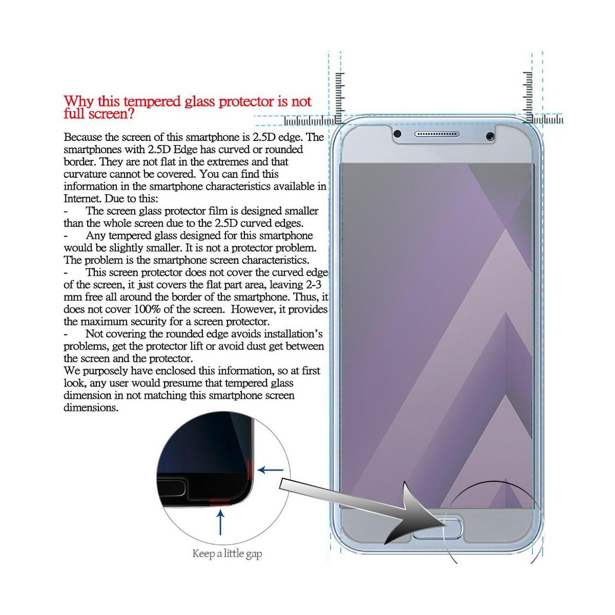 Alcatel 3X 4CAM tempered glass screen Protector 9H for movil - Todotumovil