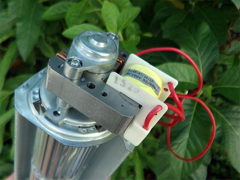 C2 Cross-Flow Ventilator Air Blower Met Wind Wiel Hart Cup AC100V Cover Pole Motor