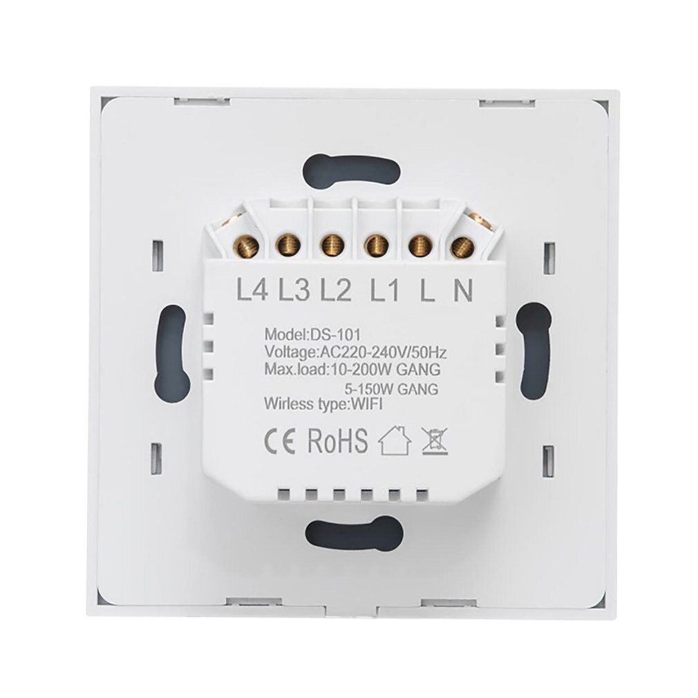 Wifi Touch Schakelaar Voice Control Remote App Controle Power Off Bescherming Timing Strakke Intelligente Switch