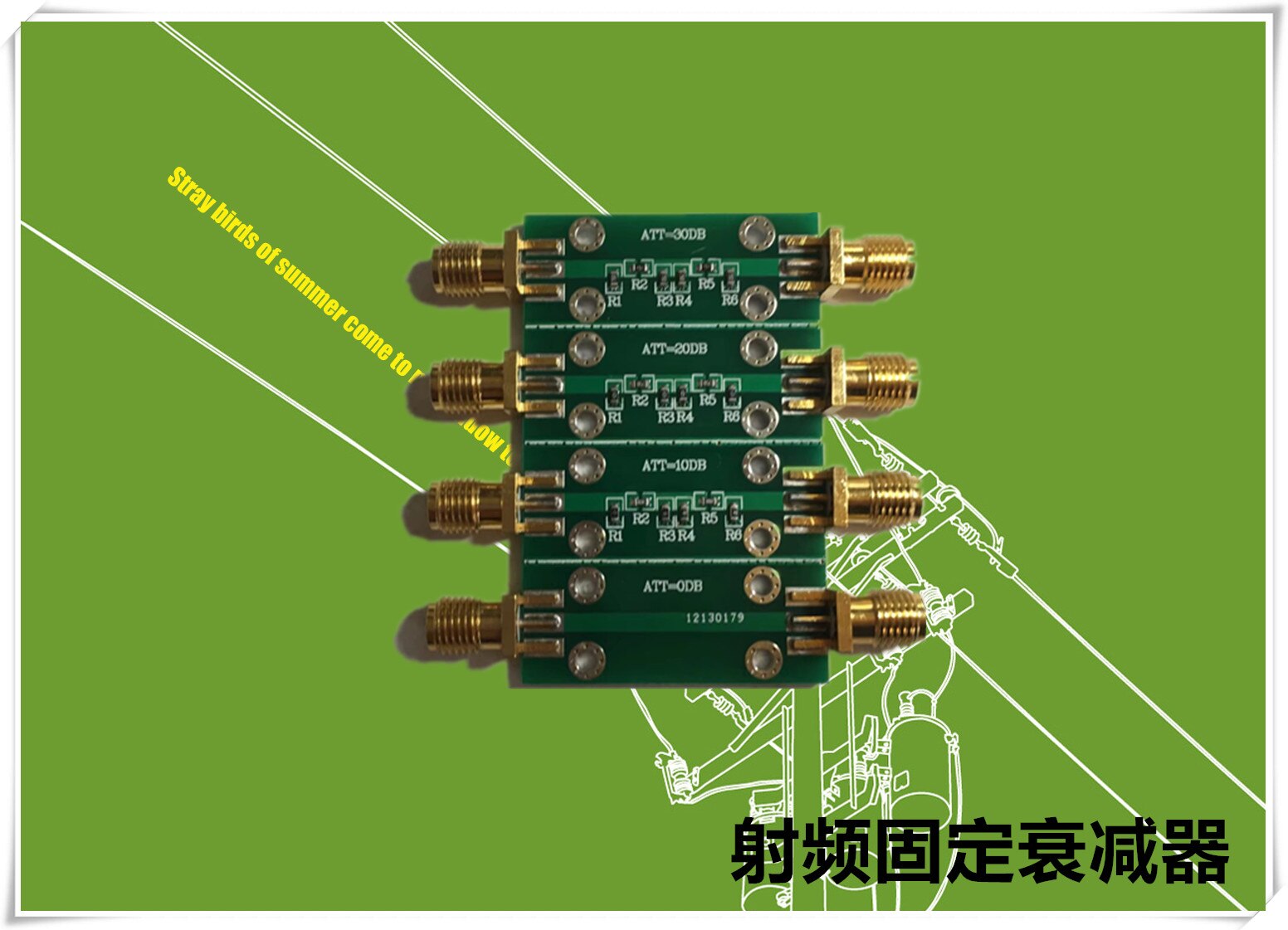A Simple Calibrator for Radio Frequency Attenuator