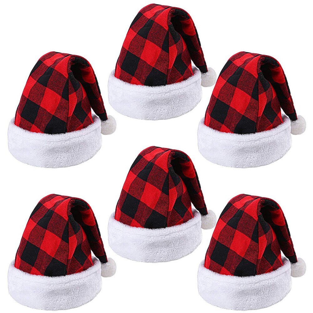 Arrivals Merry Christmas Santa Hat Adult Kids One Size Cap Christmas Decorations Christmas Party Theme Party Dress Up Hats