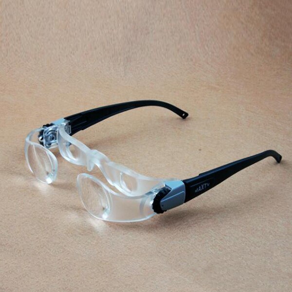 Lentes ajustables de grado presbicia gafas de lectura 2,1 veces 0 ~ 300 miopes lupa de anteojos lupa telescopio de pesca lupa: 7102J myopia