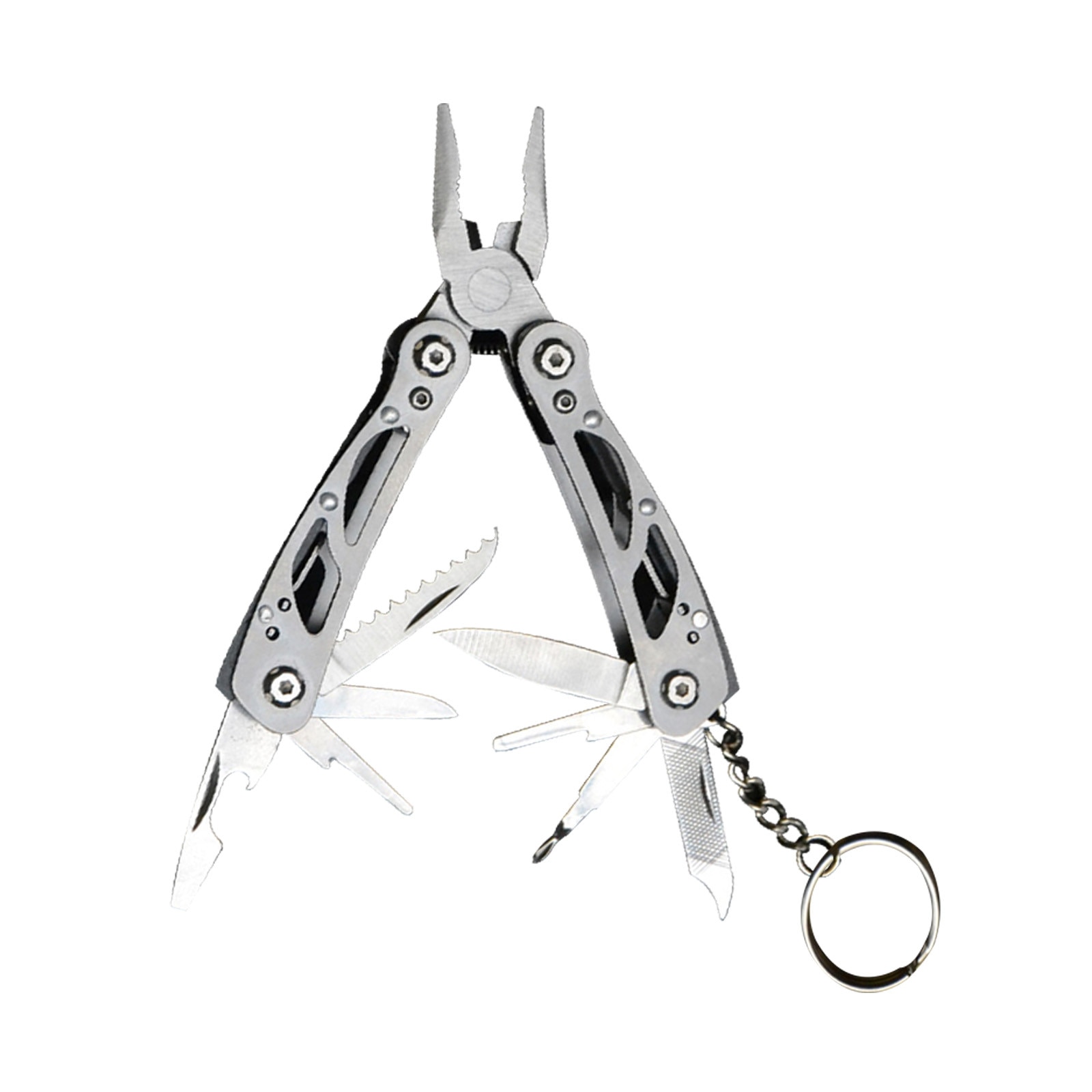 Outdoor Multifunction Folding Pliers Portable Outdoor Multitool Mini Folding Pliers Key Pocket Folding Pliers Multi-tool
