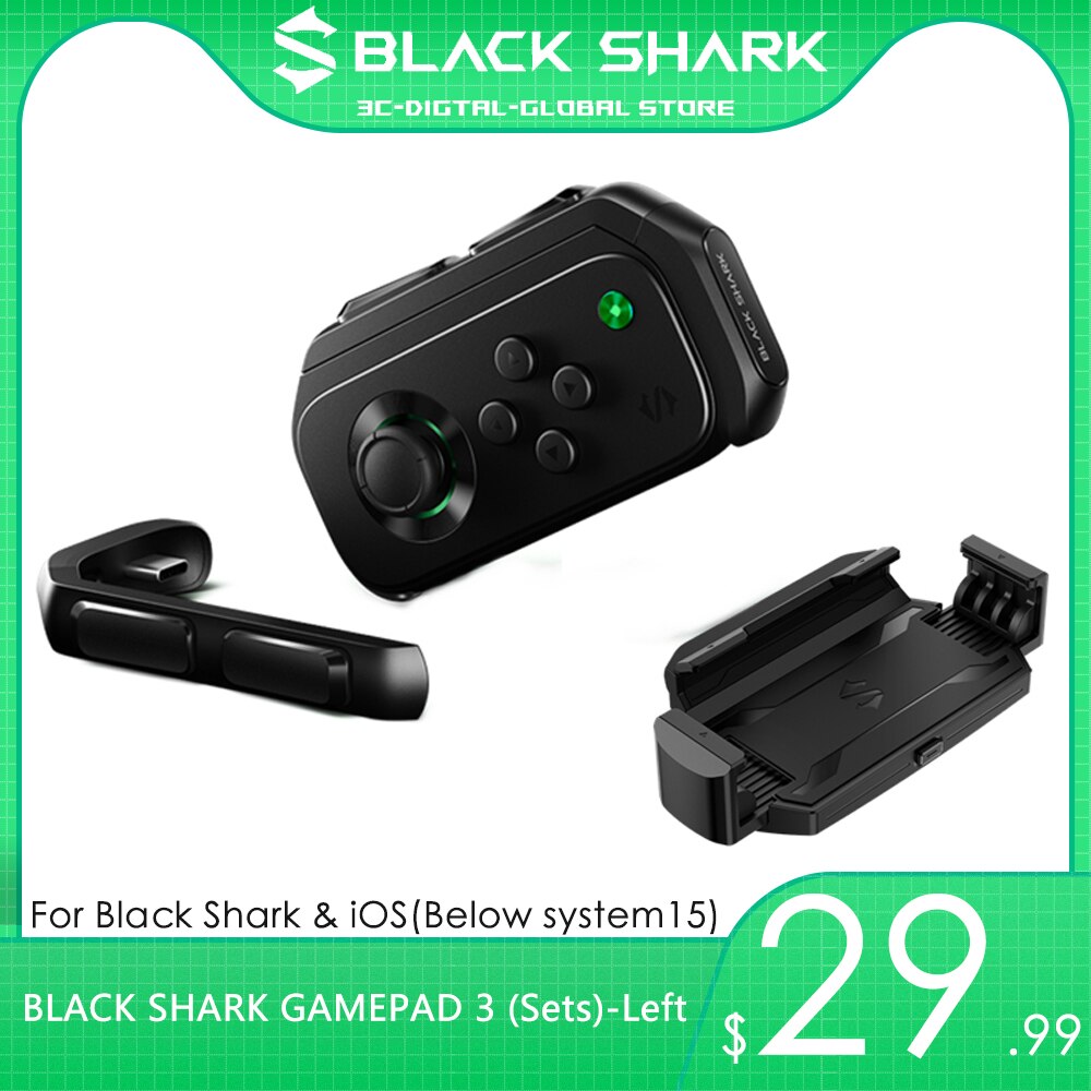 Originele Black Shark Gamepad 3-Links Set Bluetooth Gaming Controller Joystick Ondersteuning Voor Black Shark 4 4S Pro ios