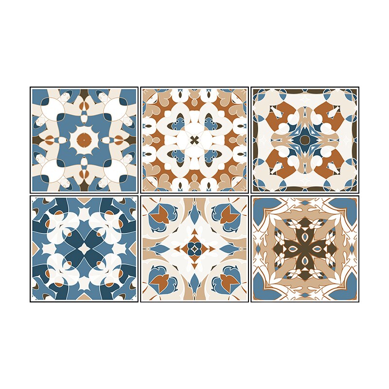 Mexican Abstract Tiles Wall Sticker Kitchen Bathro... – Vicedeal
