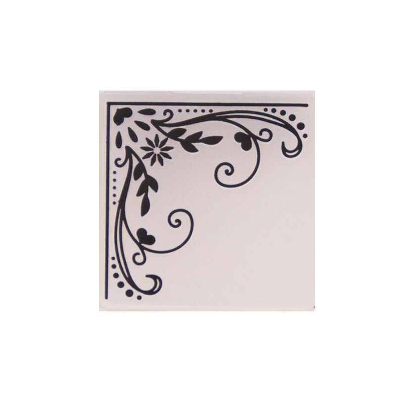 Carpeta de corte de esquina de flores y relieve, plantilla de plástico para manualidades, fabricación de tarjetas, tarjetas de papel, álbum, decoración de boda, 5x5 Cm
