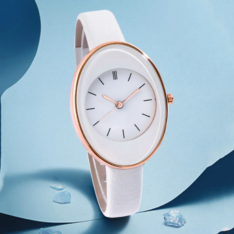 Modehorloge voor dameshorloges Bestverkopende producten Luxe dameshorloge Damespersoonlijkheid Eenvoudige riem Reloj Mujer