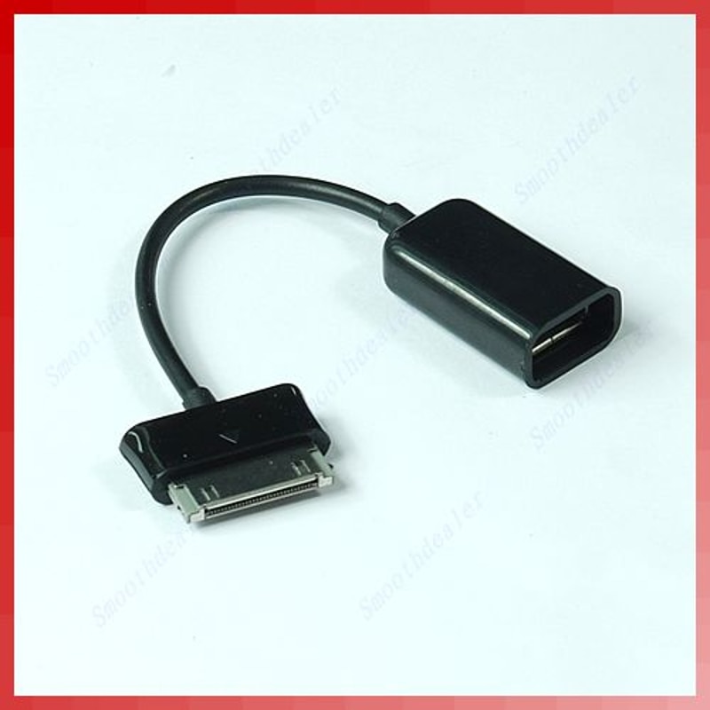 neue Schwarz USB Kabel Adapter OTG Für Samsung Galaxis Tab Tablette 10,1 P7510