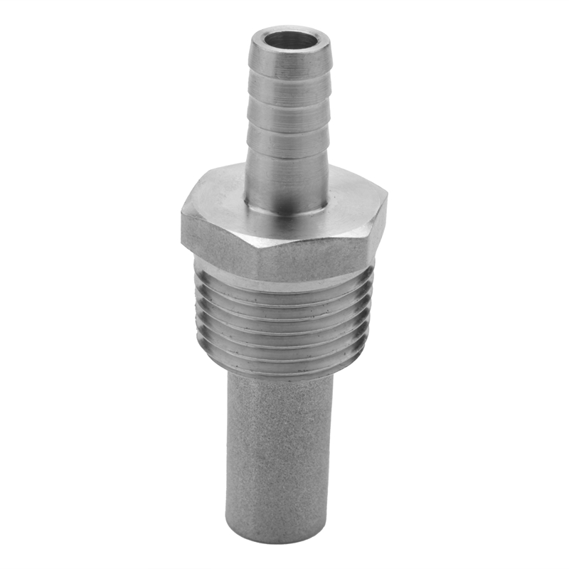 Home Brewing Inline Oxygenation Diffusion Stone Aeration Stone 1/2 Npt Carbonation Stone: Default Title