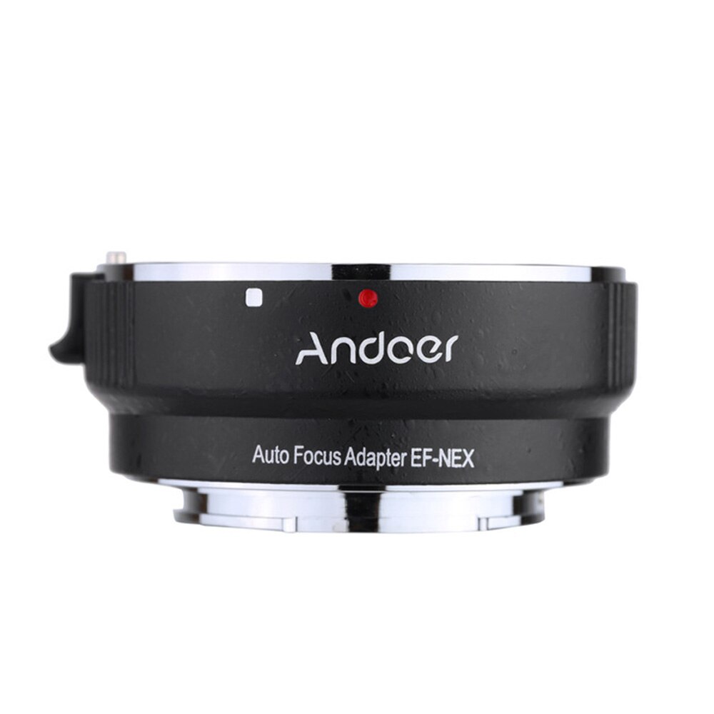 Andoer EF-NEXII Autofocus AF Lens Adapter Ring Anti-Shake voor Canon EF EF-S Lens te gebruiken voor Sony NEX E Mount Camera Full Frame