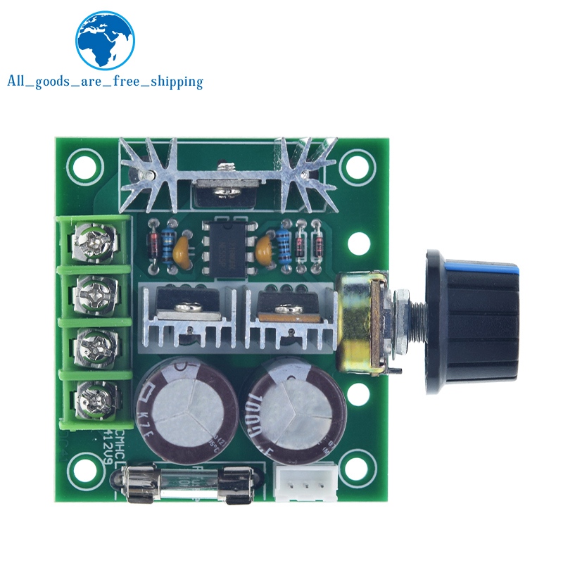 DC 12-40V 12V-40V 10A PWM Motor Speed Control Switch Controller Volt Regulator Dimmer