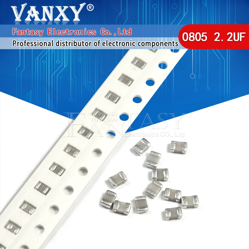 100 stücke 0805 50V SMD Dicken Film Chip Multilayer Keramik Konnsator 100 stücke 0805 50V SMD Dicken Film Chip Multilayer Keramik Konnsator