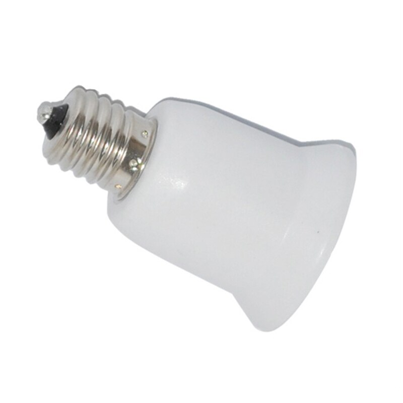 Screw E27 E14 E12 B22 LED Light Socket Hight Temperature Resistant Splitter Adapter Lamp Socket Bulb Base Holder: E17 to E27