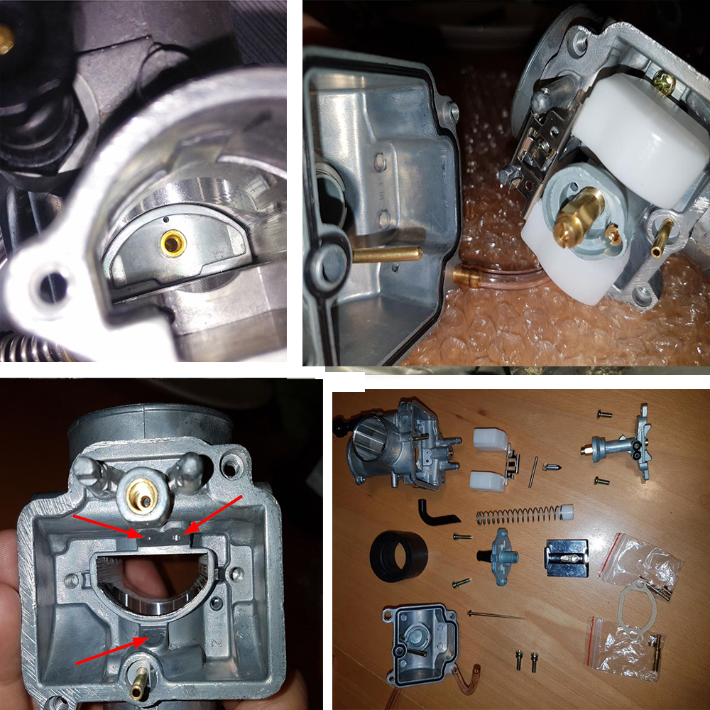 Sclmotos-21 22 26 28 30 32 34mm PWK Motorrad Vergaser Kohlenhydrate Mit Energie Jet passen 2 Hub Motor- Energie Rolle ATV aus Straße